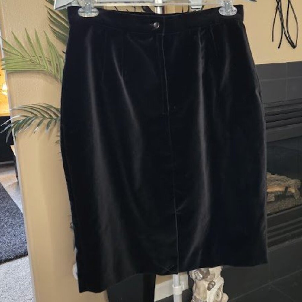 NWT Apart aqua / black wool blend skirt and blazer suit / set sz 14 - Picture 2 of 6